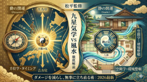 九星気学と風水の違いを徹底解説！　歴史や方位学から学ぶ最強の開運術